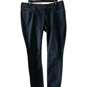Express Dark Blue Skinny Jeans